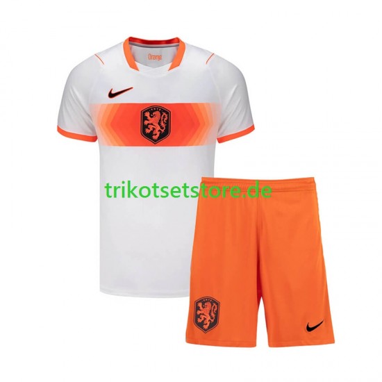 Niederlande World Cup 2026 Kinder Trikotset Auswärts Kurzarm