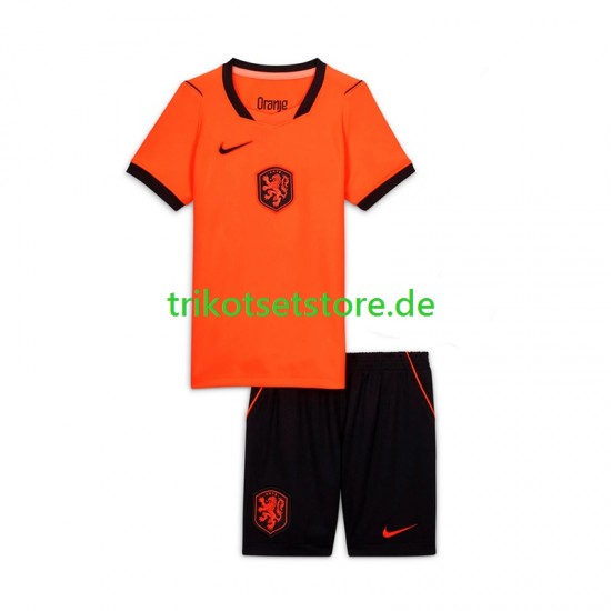 Niederlande World Cup 2026 Kinder Trikotset Heim Kurzarm