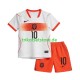 Niederlande Jeremie Frimpong 12 World Cup 2026 Kinder Trikotset Auswärts Kurzarm