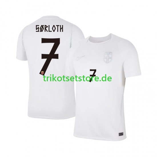 Norwegen Alexander Sorloth 7 World Cup 2026 Herren Trikot Ausweich Kurzarm