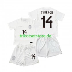 Norwegen Julian Ryerson 14 World Cup 2026 Kinder Trikotset Ausweich Kurzarm
