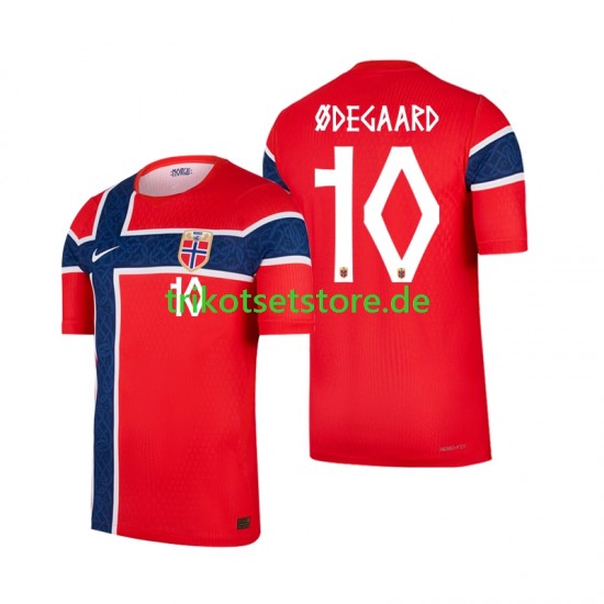 Norwegen Martin Odegaard 10 World Cup 2026 Herren Trikot Heim Kurzarm