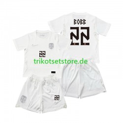 Norwegen Oscar Bobb 22 World Cup 2026 Kinder Trikotset Ausweich Kurzarm