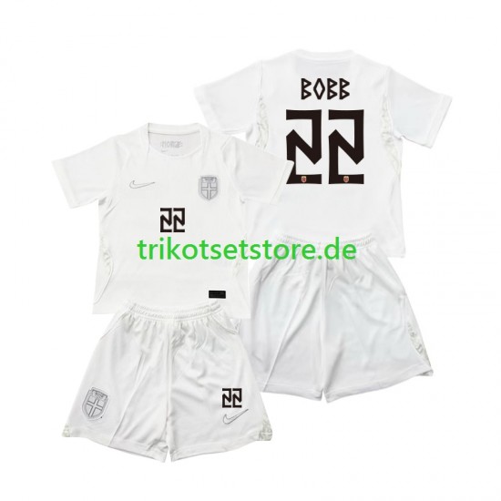 Norwegen Oscar Bobb 22 World Cup 2026 Kinder Trikotset Ausweich Kurzarm