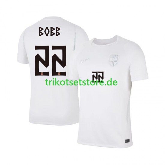 Norwegen Oscar Bobb 22 World Cup 2026 Herren Trikot Ausweich Kurzarm