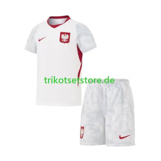 Polen World Cup 2026 Kinder Trikotset Heim Kurzarm