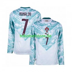 Portugal Cristiano Ronaldo 7 World Cup 2026 Herren Trikot Auswärts Langarm