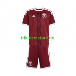 Katar 2026 Kinder Trikotset Heim Kurzarm