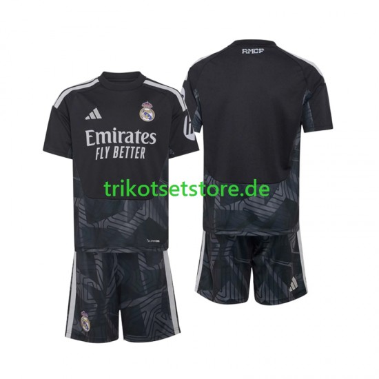 Real Madrid Torwart 2026-2027 Kinder Trikotset Heim Kurzarm