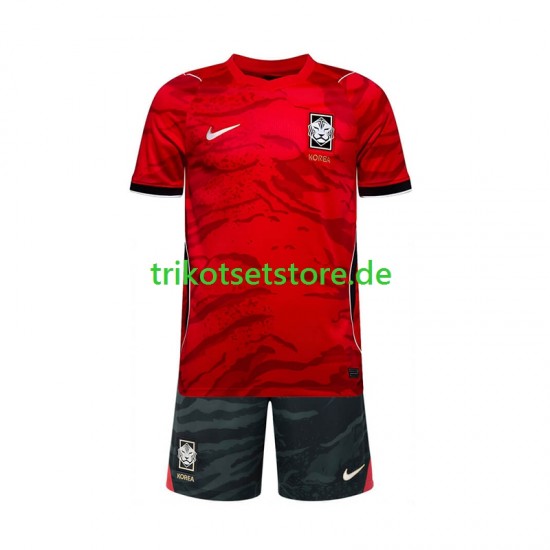 Südkorea World Cup 2026 Kinder Trikotset Heim Kurzarm