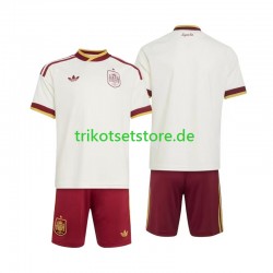 Spanien World Cup 2026 Kinder Trikotset Auswärts Kurzarm