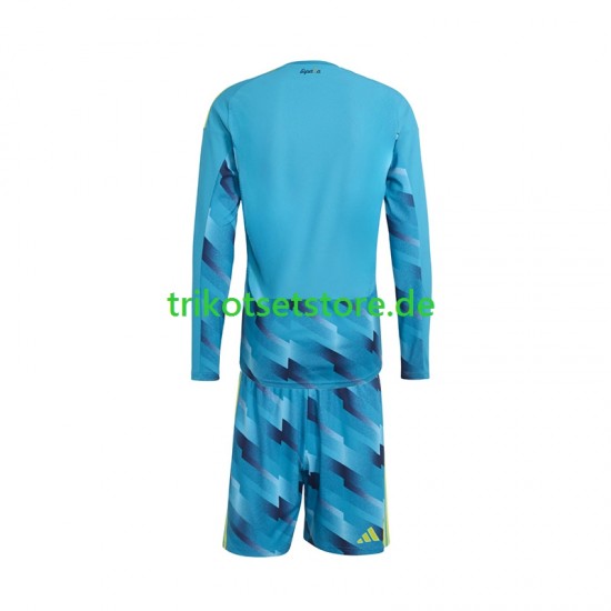 Spanien Torwart World Cup 2026 Kinder Trikotset Heim Langarm