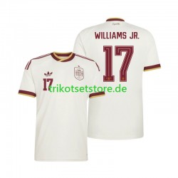 Spanien Nico Williams 17 World Cup 2026 Herren Trikot Auswärts Kurzarm
