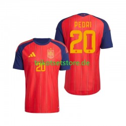 Spanien Pedri 20 World Cup 2026 Herren Trikot Heim Kurzarm
