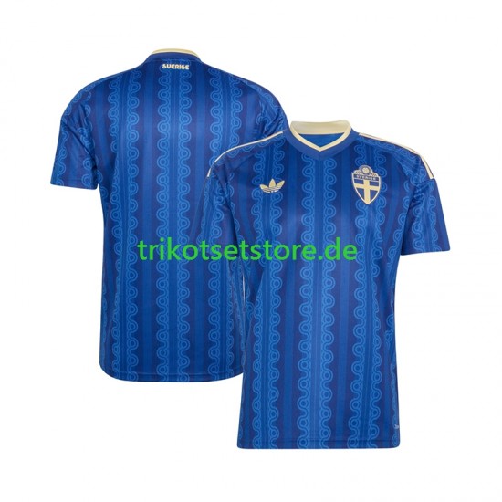 Schweden World Cup 2026 Herren Trikot Auswärts Kurzarm