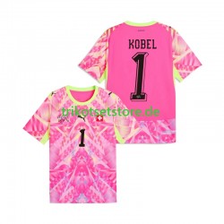Schweiz Torwart Gregor Kobel 1 World Cup 2026 Herren Trikot Auswärts Kurzarm
