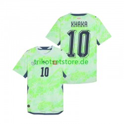 Schweiz Granit Xhaka 10 World Cup 2026 Herren Trikot Auswärts Kurzarm