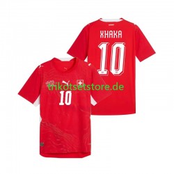 Schweiz Granit Xhaka 10 World Cup 2026 Herren Trikot Heim Kurzarm