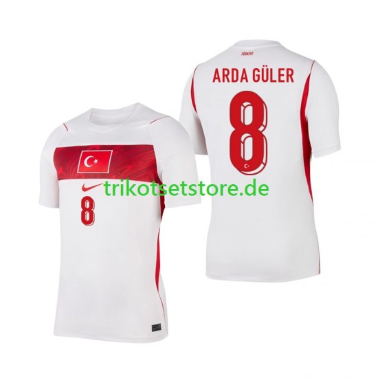 Türkei Arda Guler 8 World Cup 2026 Herren Trikot Auswärts Kurzarm