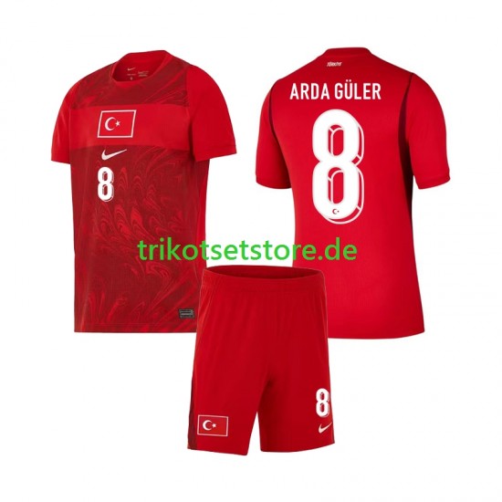 Türkei Arda Guler 8 World Cup 2026 Kinder Trikotset Heim Kurzarm