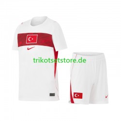 Türkei World Cup 2026 Kinder Trikotset Auswärts Kurzarm