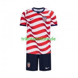 USA World Cup 2026 Kinder Trikotset Heim Kurzarm