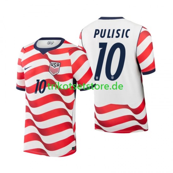 USA Christian Pulisic 10 World Cup 2026 Herren Trikot Heim Kurzarm