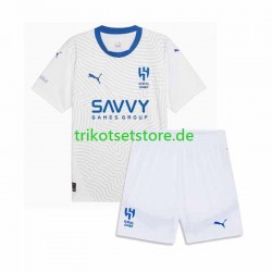 Al-Hilal 2024-2025 Kinder Trikotset Auswärts Kurzarm