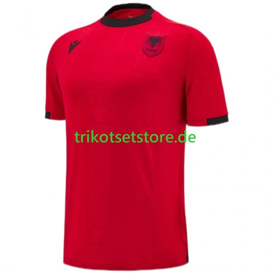 Albanien 2025 Herren Trikot Heim Kurzarm