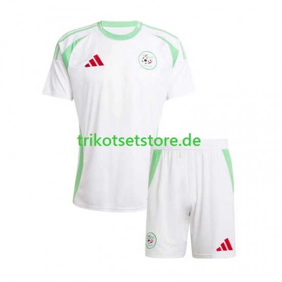 Algerien 2024-2025 Kinder Trikotset Heim Kurzarm