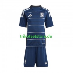 Aston Villa 2024-2025 Kinder Trikotset Ausweich Kurzarm