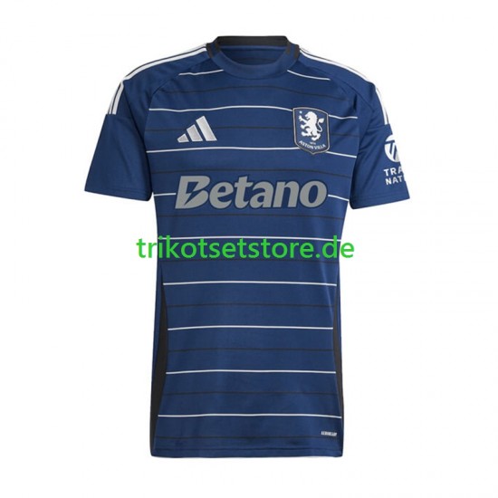Aston Villa 2024-2025 Herren Trikot Ausweich Kurzarm