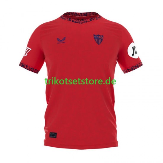 FC Sevilla 2024-2025 Herren Trikot Auswärts Kurzarm