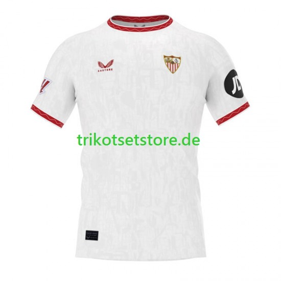 FC Sevilla 2024 Herren Trikot Heim Kurzarm