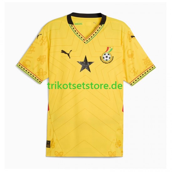 Ghana 2024 Herren Trikot Auswärts Kurzarm