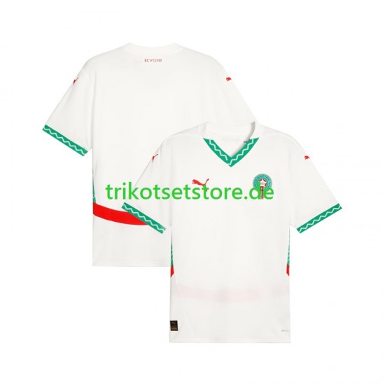 Marokko 2024 Herren Trikot Auswärts Kurzarm