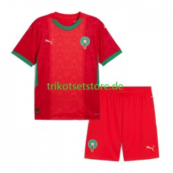 Marokko 2024 Kinder Trikotset Heim Kurzarm