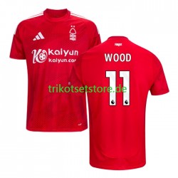 Nottingham Forest Chris Wood 11 2024-2025 Herren Trikot Heim Kurzarm
