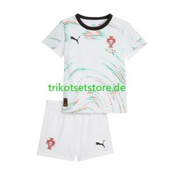 Portugal 2025 Kinder Trikotset Auswärts Kurzarm