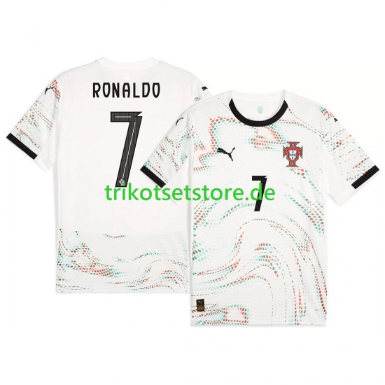 Portugal RONALDO 7 2025 Herren Trikot Auswärts Kurzarm