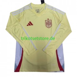Spanien Euro 2024 Herren Trikot Auswärts Langarm