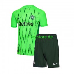 Sporting CP 2024-2025 Kinder Trikotset Ausweich Kurzarm