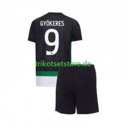 Sporting CP Gyokeres 9 2024-2025 Kinder Trikotset Heim Kurzarm