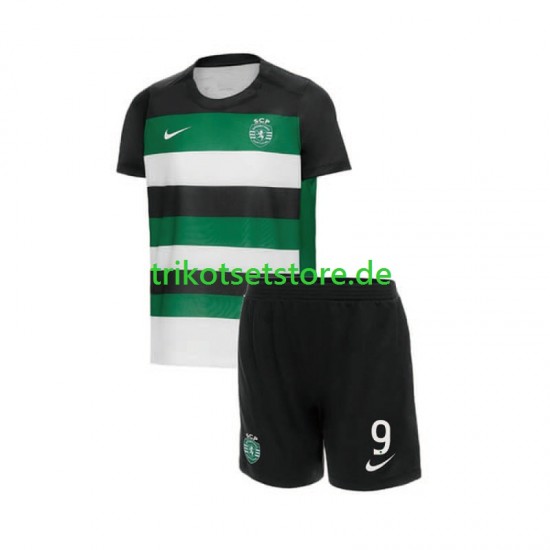 Sporting CP Gyokeres 9 2024-2025 Kinder Trikotset Heim Kurzarm