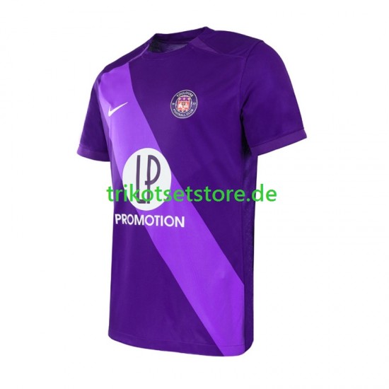 Toulouse FC 2024-2025 Herren Trikot Heim Kurzarm