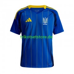 Ukraine 2024 Herren Trikot Auswärts Kurzarm