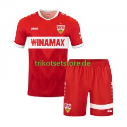 VfB Stuttgart 2024-2025 Kinder Trikotset Auswärts Kurzarm