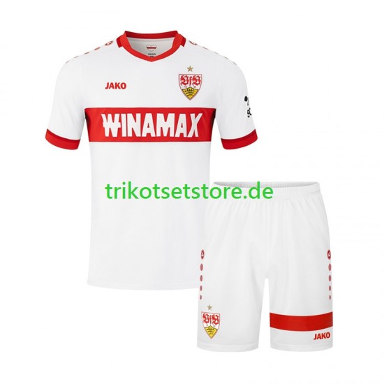 VfB Stuttgart 2024-2025 Kinder Trikotset Heim Kurzarm