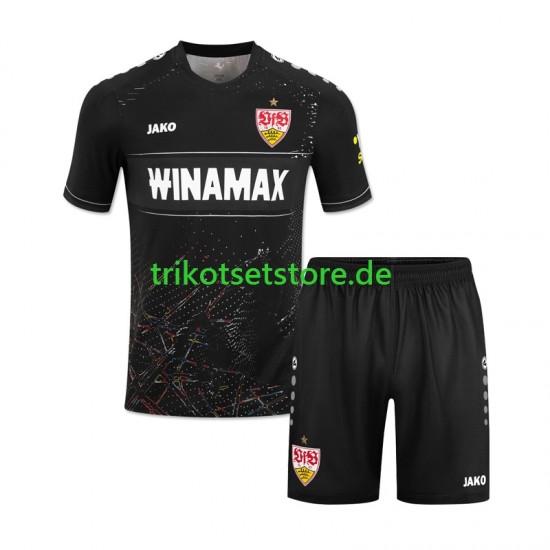 VfB Stuttgart 2024-2025 Kinder Trikotset Ausweich Kurzarm