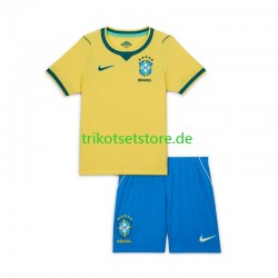 Brasilien World Cup 2026 Kinder Trikotset Heim Kurzarm